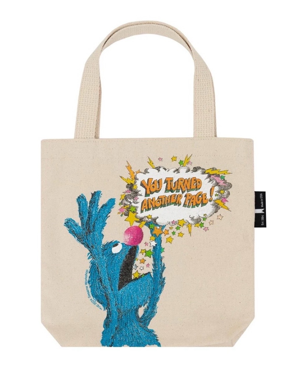 Monster at the End of the Book Canvas Tote - NEW - Grover - Picture 2 of 3